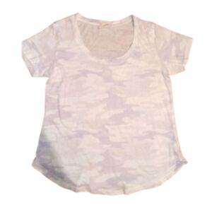 White Crow White & Light Gray Army Tee Shirt